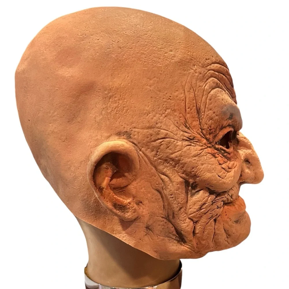 OLD MAN “ EDGAR” HALLOWEEN MASK UNISEX KIDS & ADULTS NEW